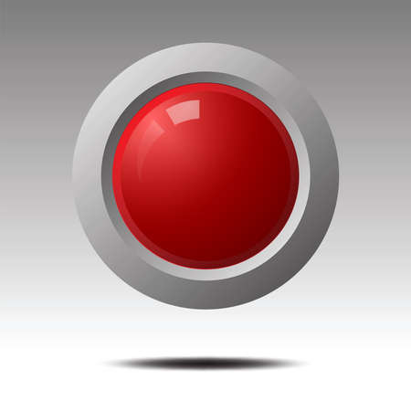 red blank button for icon design. Element for Design. Vector illustration. red blank button for icon design. Element for Design. Vector illustration.