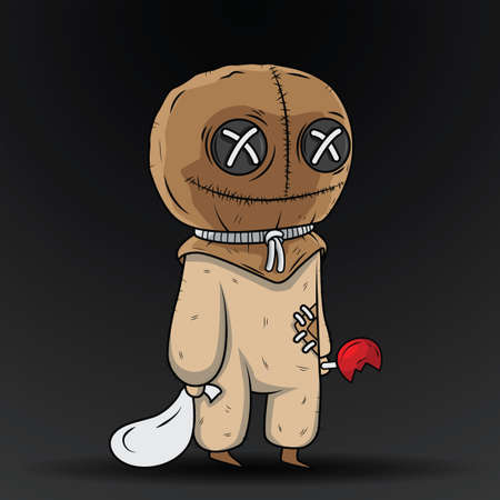 Cute Halloween Character., Halloween content.のイラスト素材