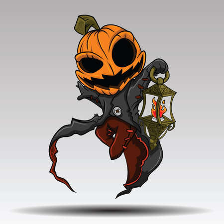 pumpkin devil., Halooween Festival.のイラスト素材