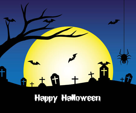 Happy Halloweenのイラスト素材