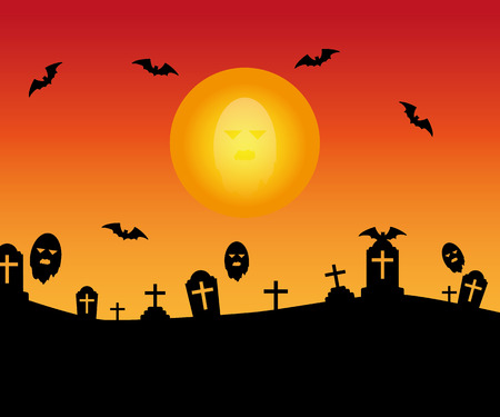 Happy Halloweenのイラスト素材