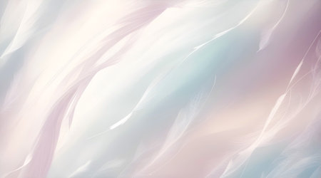 Soft focus on Abstract white and pink feathers background.の素材