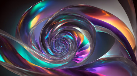 Fractal art abstract backgroundの素材