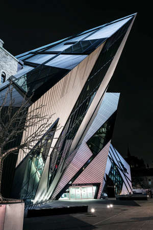 The famous and amazing Crystal at the ROM.のeditorial素材