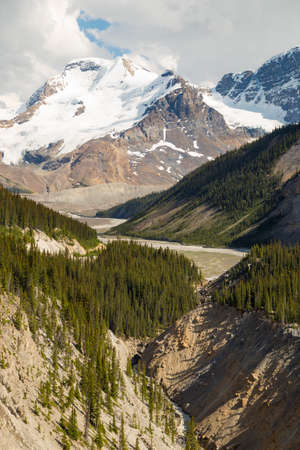 Canadian Rockies in Banff National Park in Alberta, Canada.の写真素材