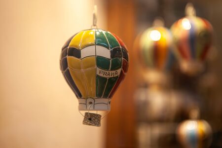 Ceramic balloon from Pragueの写真素材