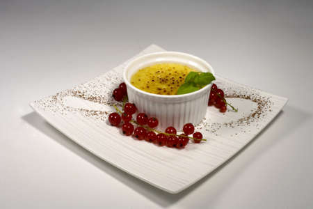 cream bruleeの写真素材