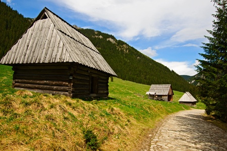 Huts in Tatra National Park