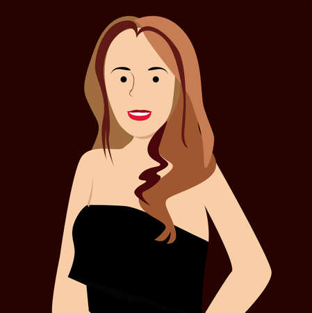 girl fashion illustration