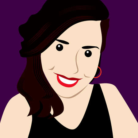 illustration of young peopleのイラスト素材