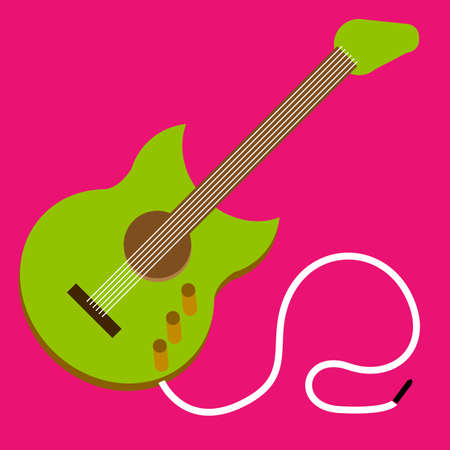 Guitar vectorのイラスト素材