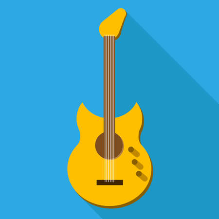 Guitar vectorのイラスト素材