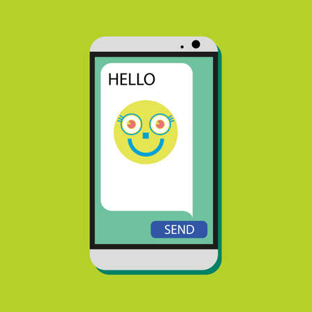 Smartphone vectorのイラスト素材