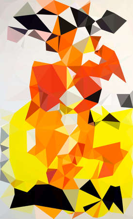 Low Poly Backgroundのイラスト素材