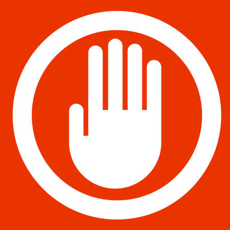 Hand signのイラスト素材