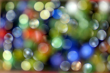 A colorful bokeh that will make for a great background.の写真素材