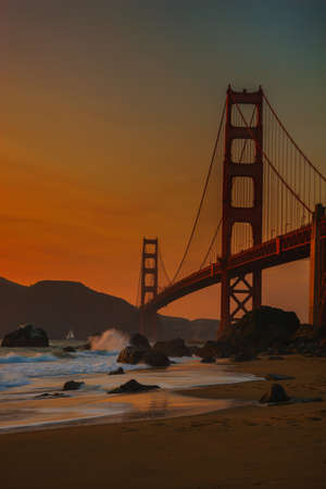 Golden Gate Bridgeの写真素材