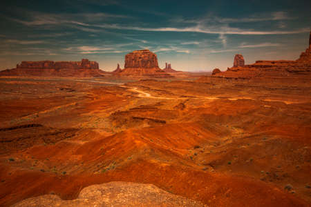 Road in Monument Valley