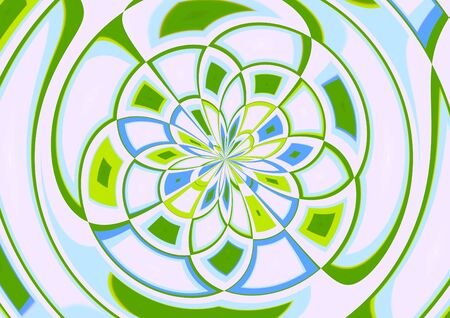 abstract green and blue background