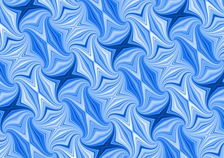 Illustrated blue abstract background