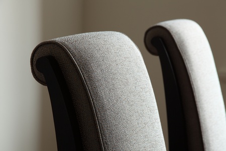 Dining room chair backs interior styleの写真素材