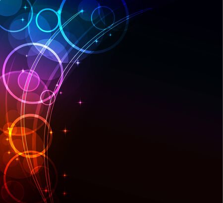 abstract glowing backgroundのイラスト素材