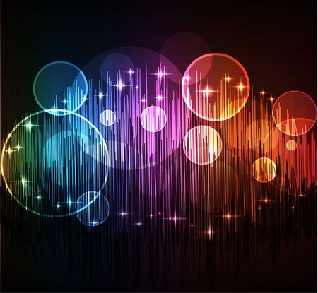 abstract glowing backgroundのイラスト素材