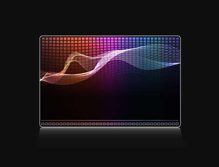 Gift card, templateのイラスト素材