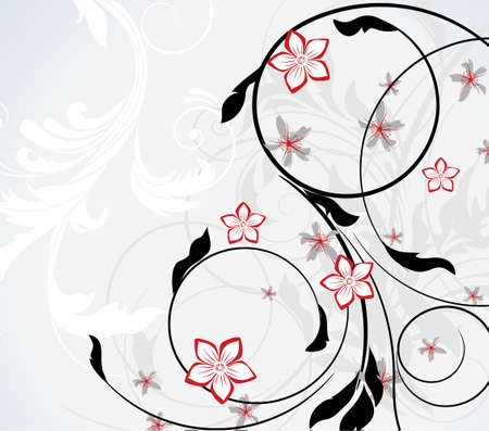 Floral background のイラスト素材