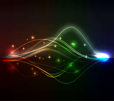  abstract wave,eps10 format のイラスト素材