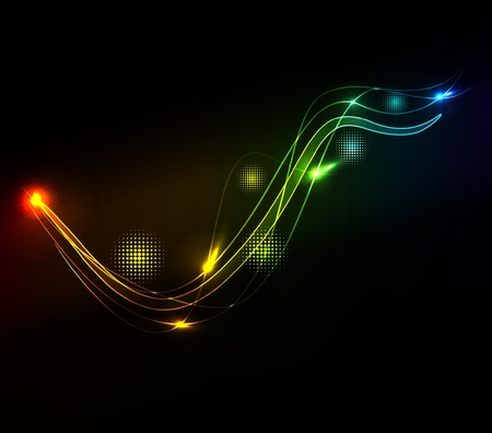  abstract wave,eps10 format のイラスト素材
