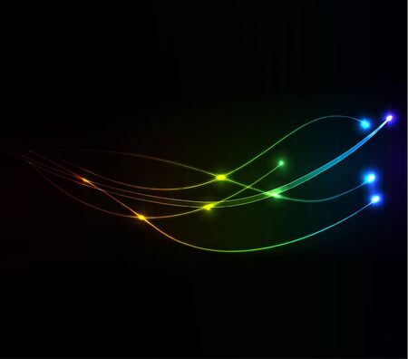 glowing abstract backgroundのイラスト素材