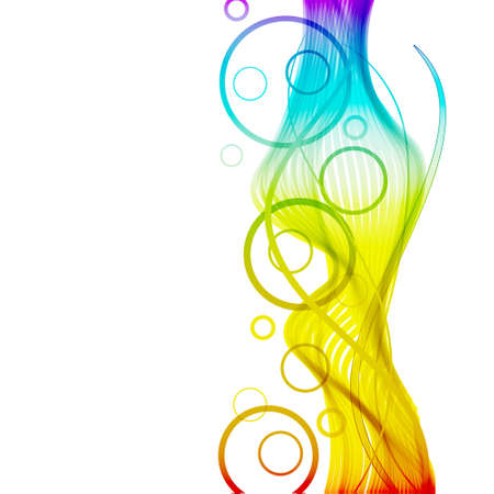 Abstract line background のイラスト素材