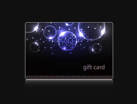 Gift card illustrationのイラスト素材