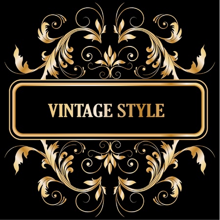 Vintage frameのイラスト素材