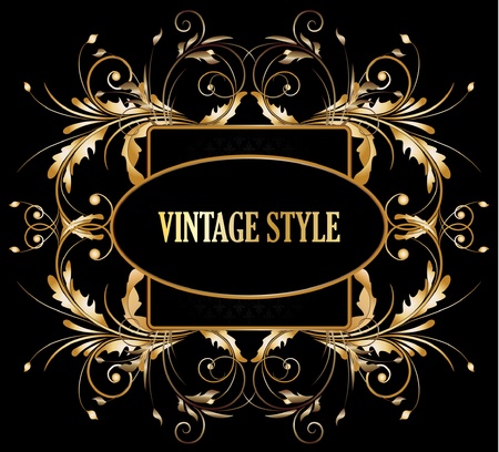 Vintage frameのイラスト素材