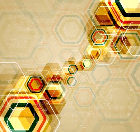 Retro grunge backgroundのイラスト素材