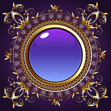 Vintage stylized floral frameのイラスト素材