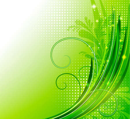 colorful floral backgroundのイラスト素材