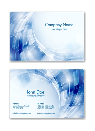 Business cardsのイラスト素材