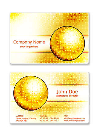 Business cardsのイラスト素材