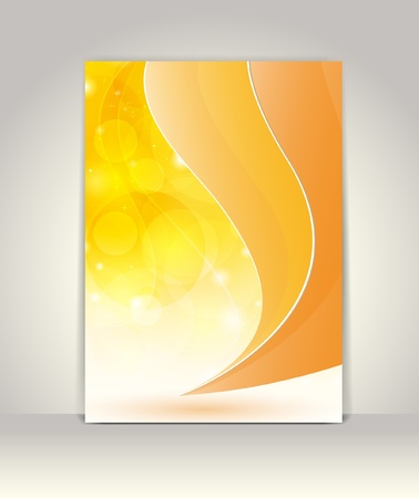 Business brochure template, abstract colorful designのイラスト素材