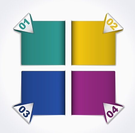 Modern infographic templateのイラスト素材