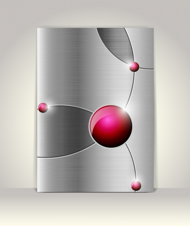 Flyer or brochure template, abstract designのイラスト素材
