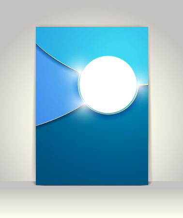 Flyer or brochure template, abstract designのイラスト素材