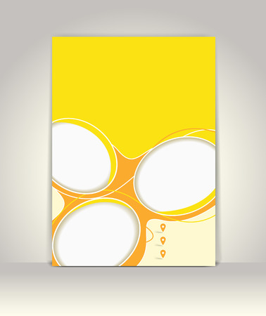 Flyer, brochure or magazine cover templateのイラスト素材