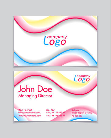 Business cardsのイラスト素材