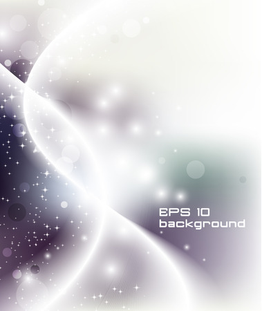 Glowing abstract background. Vector illustrationのイラスト素材