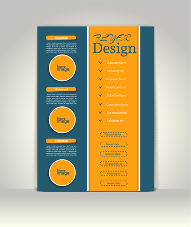 Brochure or magazine cover templateのイラスト素材