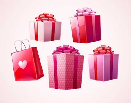 Valentine s Day giftsのイラスト素材